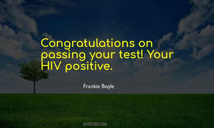 Quotes About Passing A Test #805969