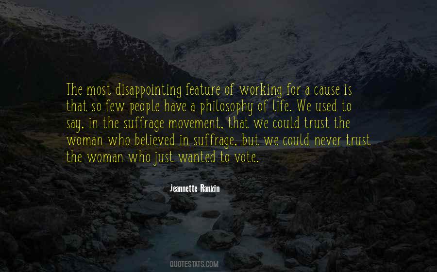Quotes About Suffrage Movement #222146