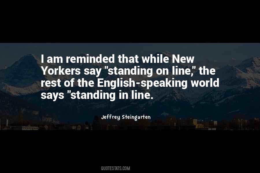 Quotes About English Speaking #1506974