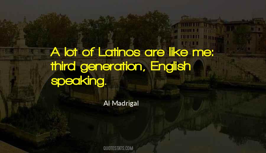 Quotes About English Speaking #268399