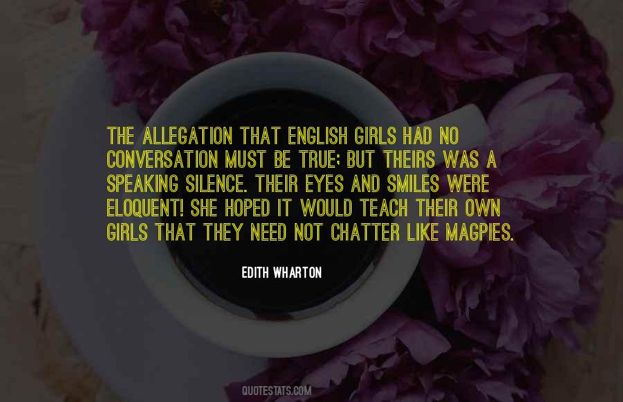 Quotes About English Speaking #553949