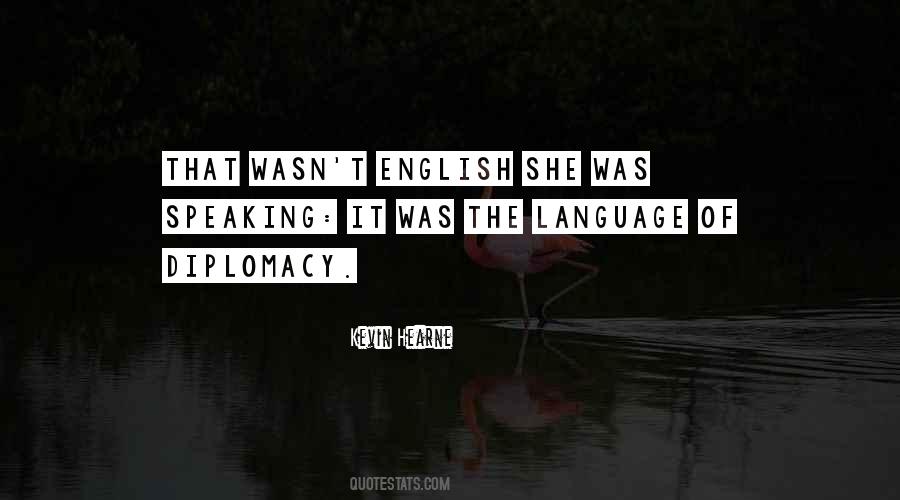 Quotes About English Speaking #614530