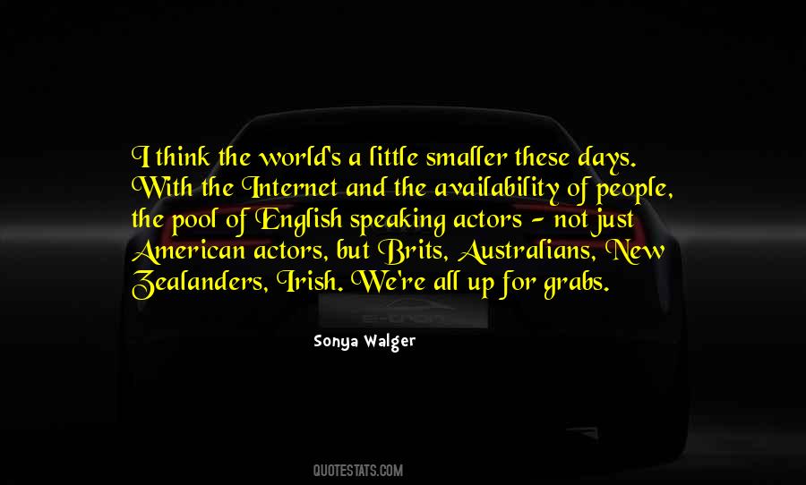 Quotes About English Speaking #650931
