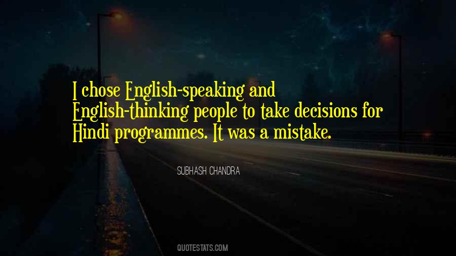 Quotes About English Speaking #673931
