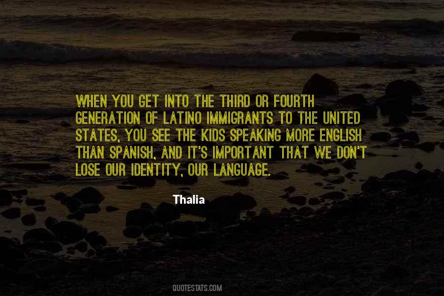 Quotes About English Speaking #783981