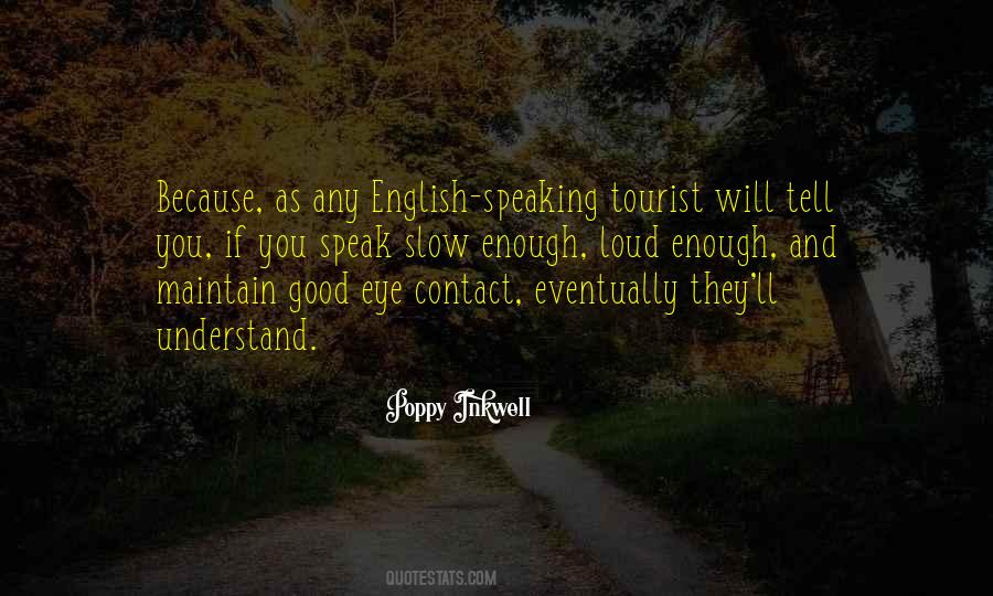 Quotes About English Speaking #877025