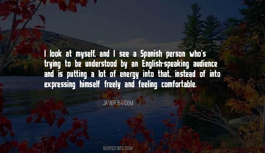 Quotes About English Speaking #956330