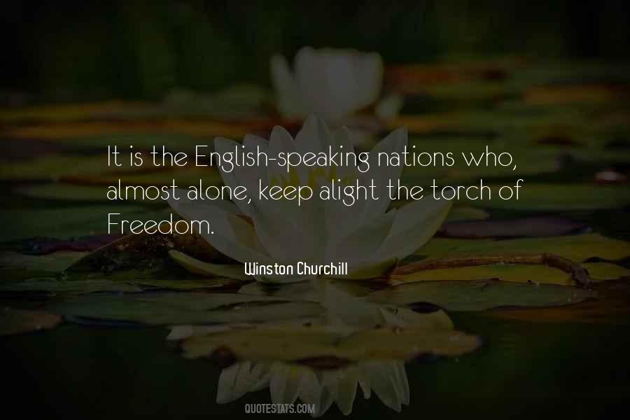 Quotes About English Speaking #994764