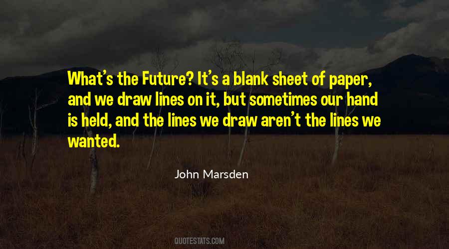 Draw A Blank Quotes #1813132