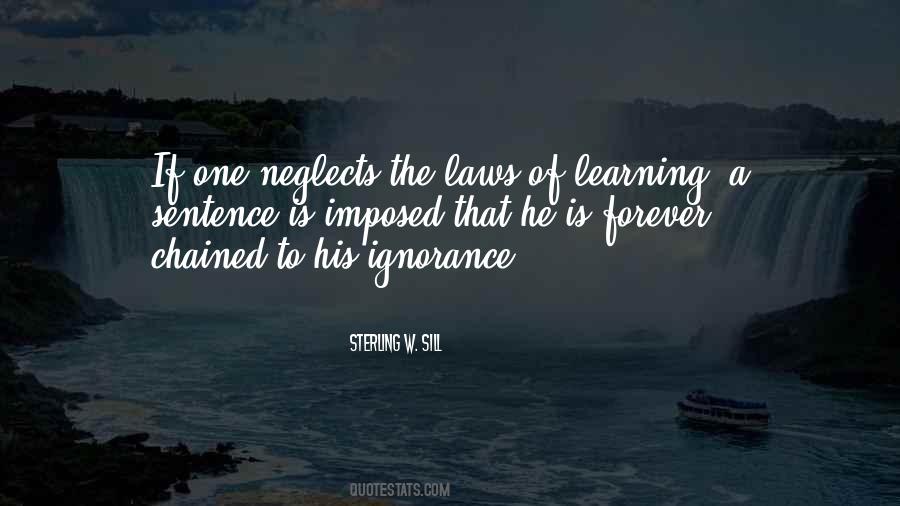 Quotes About Ignorance Of The Law #1143593