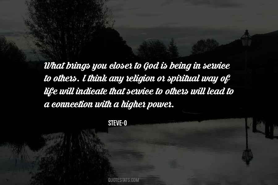 Quotes About Service To God #21705