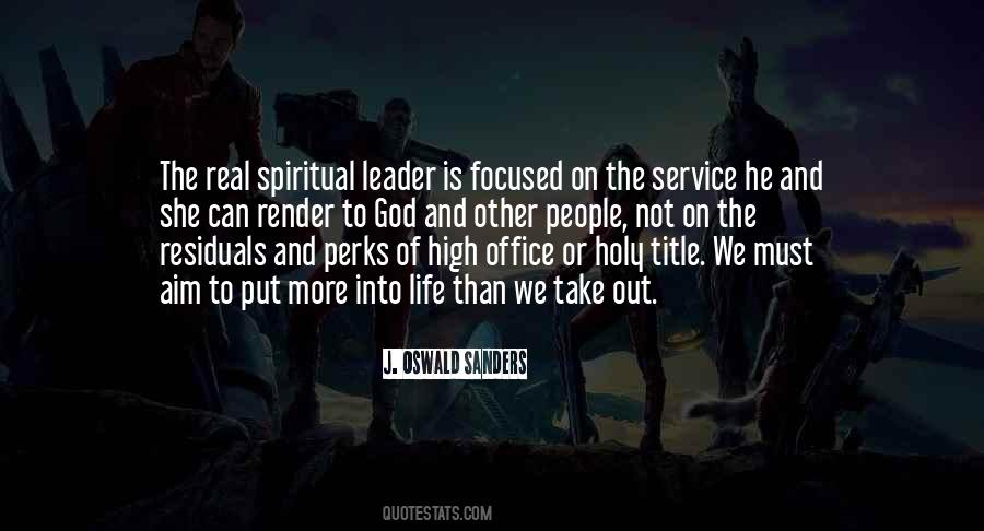 Quotes About Service To God #326889