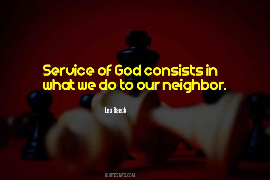 Quotes About Service To God #354660