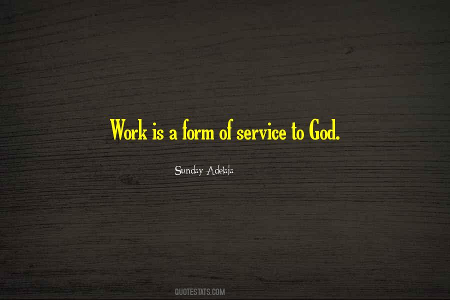 Quotes About Service To God #715622