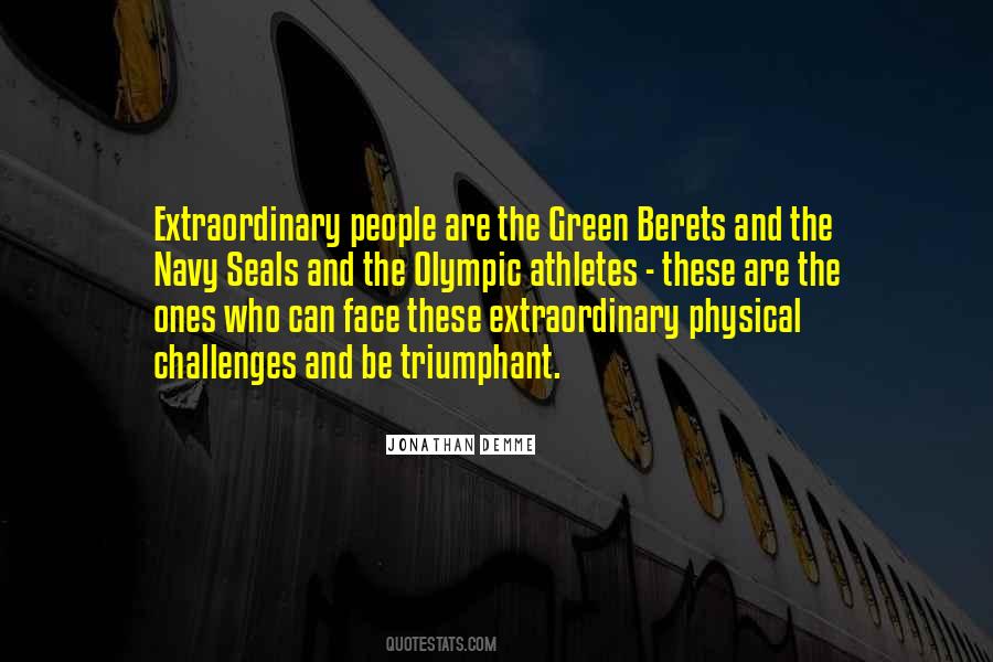 Quotes About Green Berets #1184898