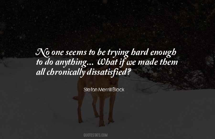 Quotes About Trying Hard #1302958