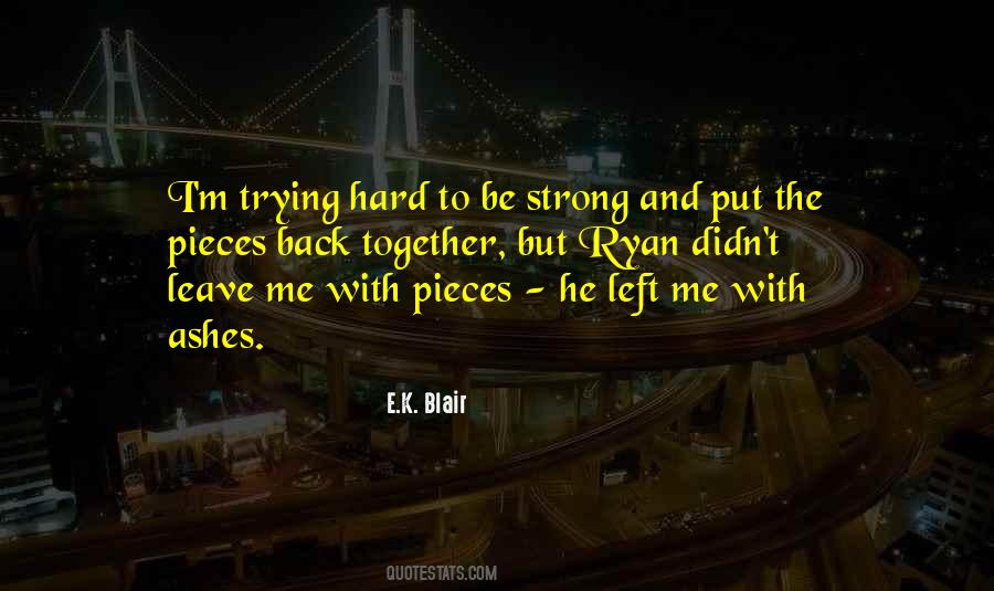 Quotes About Trying Hard #1305971