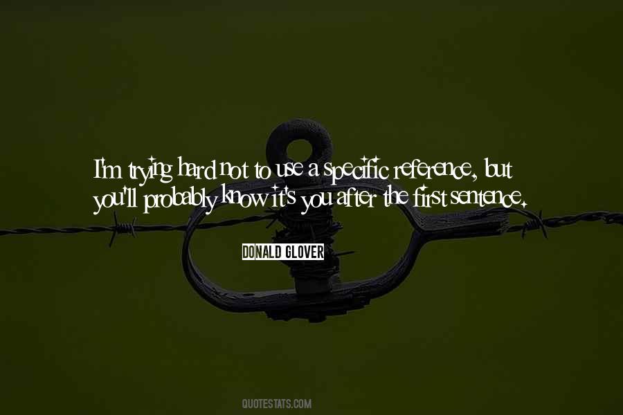 Quotes About Trying Hard #1747712