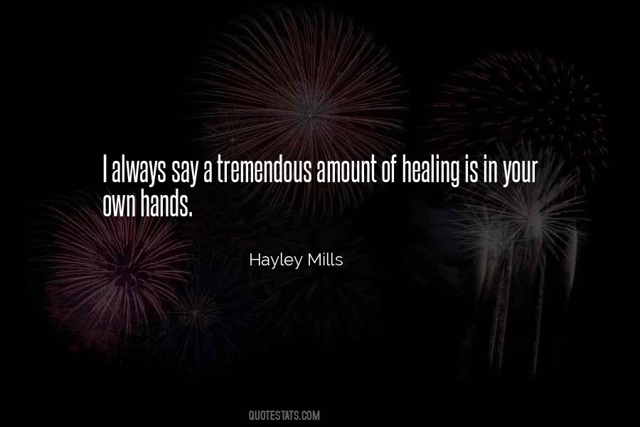 Quotes About Healing Hands #648387