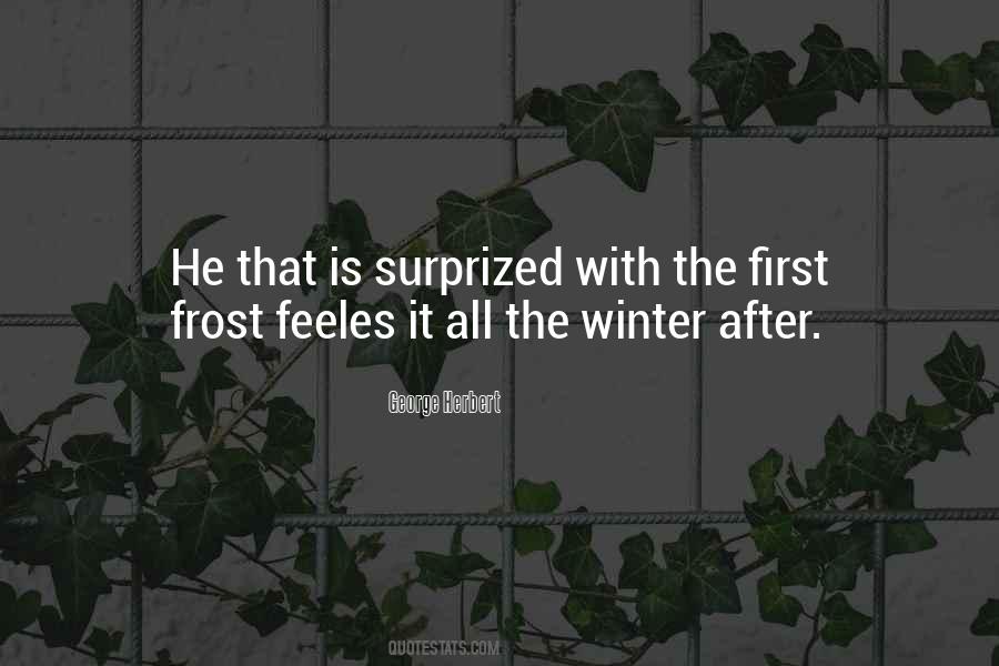 Quotes About First Frost #1750810