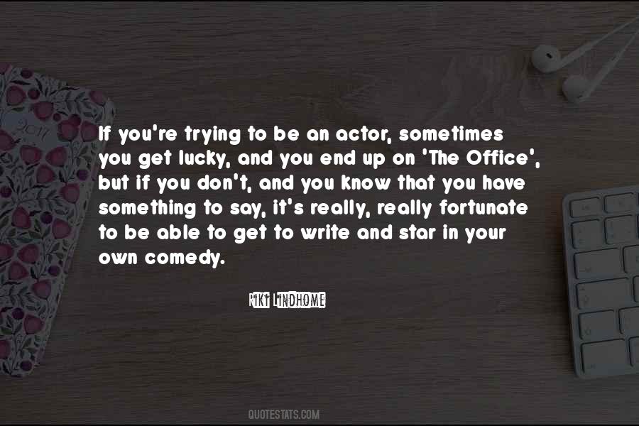 Quotes About Lucky You #82465 Quotes About Lucky You #82465