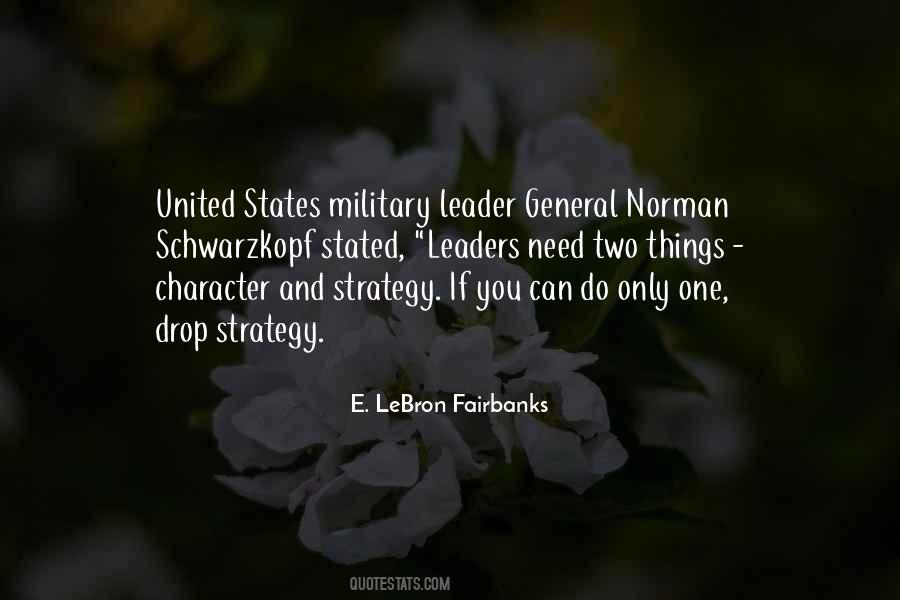 Quotes About Military Leaders #266210