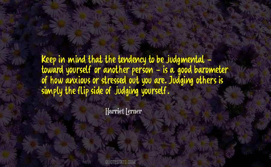 Quotes About Judgmental Person #1609636