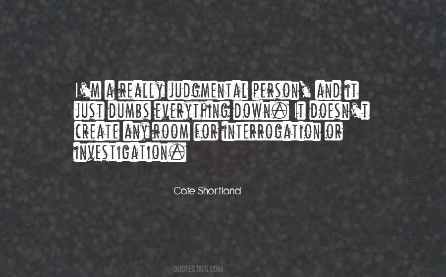 Quotes About Judgmental Person #985777