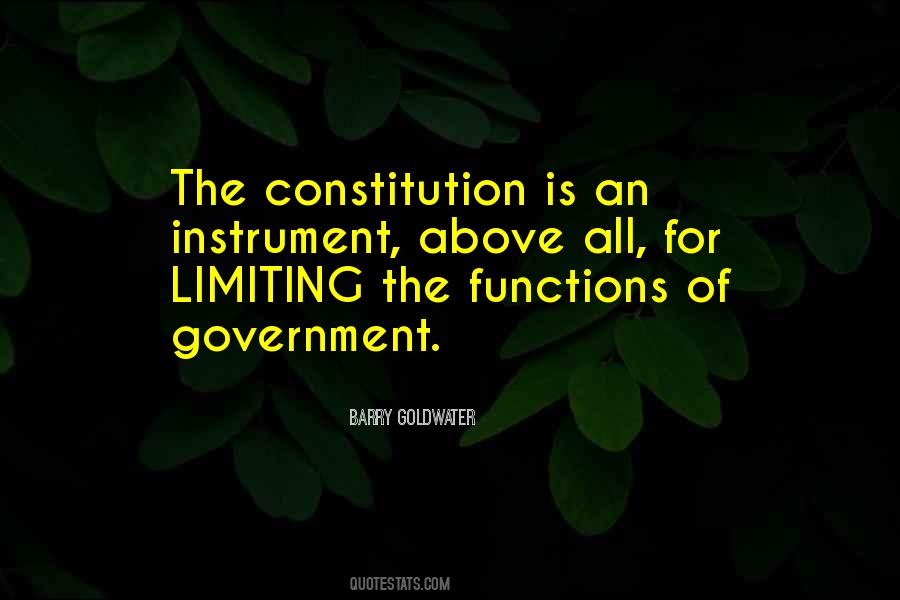 Quotes About Limiting Government #1152506