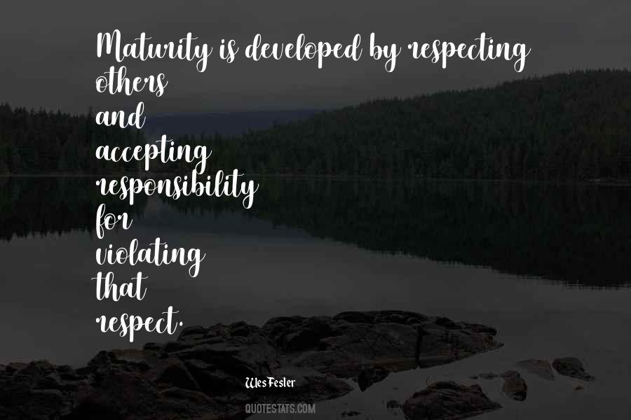 Quotes About Accepting Responsibility #1661194