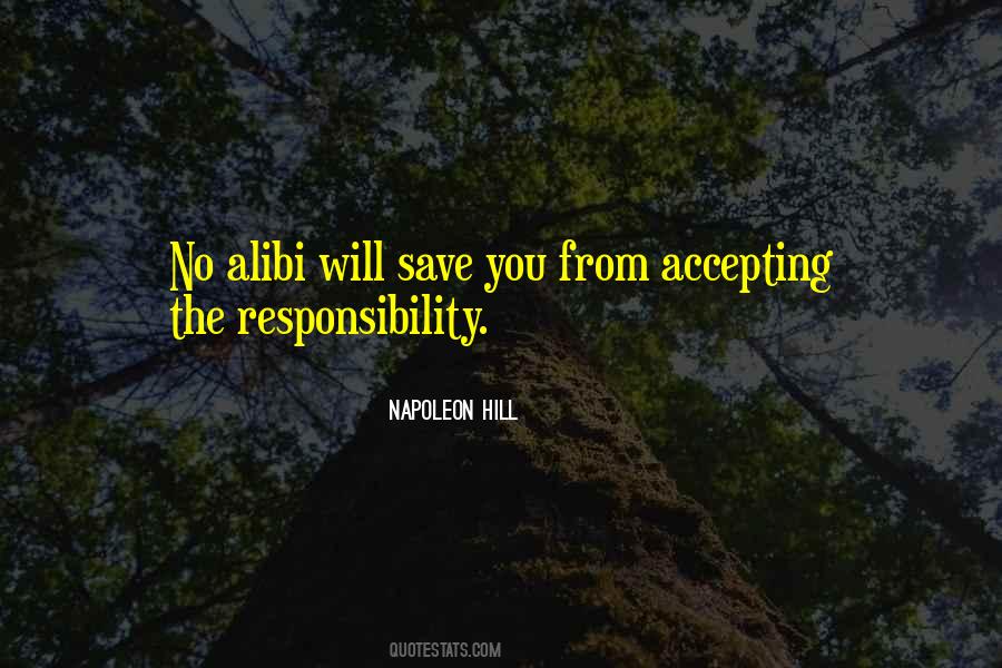 Quotes About Accepting Responsibility #1877843
