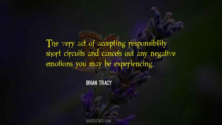 Quotes About Accepting Responsibility #856857