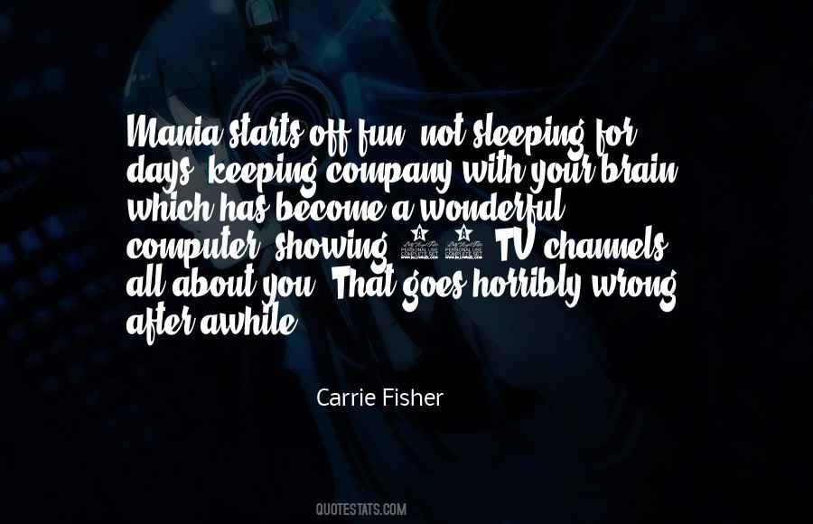 Quotes About Not Sleeping #121090