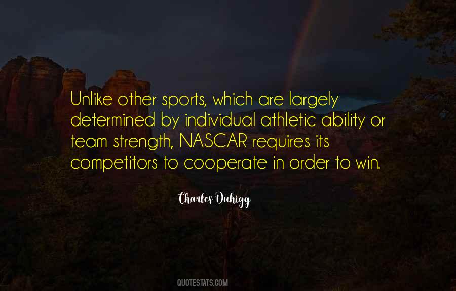 Strength Of A Team Quotes #1101311