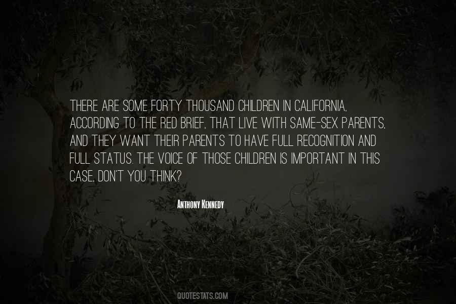 Quotes About Having Gay Parents #431162