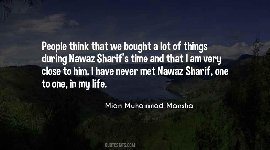 Quotes About Nawaz Sharif #915960