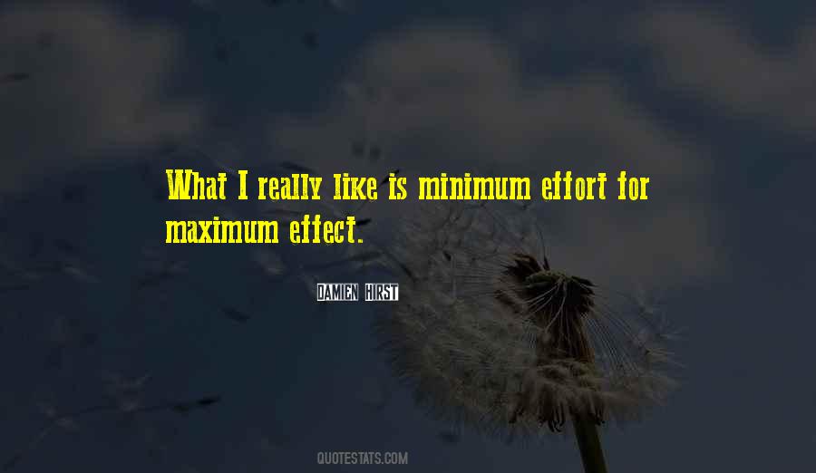 Quotes About Maximum Effort #1717383