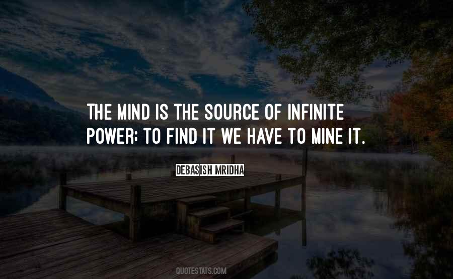 Quotes About Infinite Power #288632