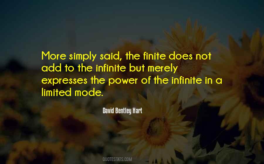 Quotes About Infinite Power #395559