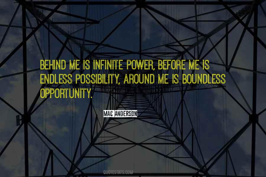 Quotes About Infinite Power #402815