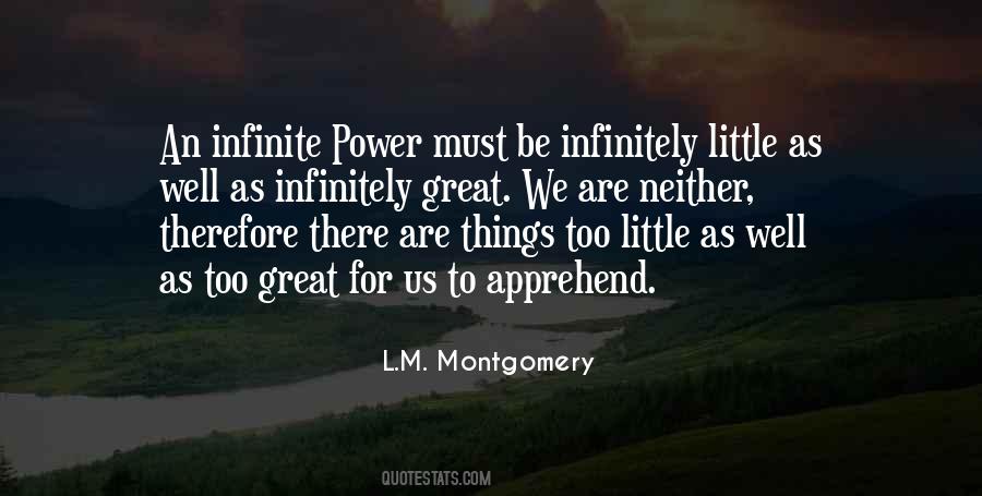 Quotes About Infinite Power #778748