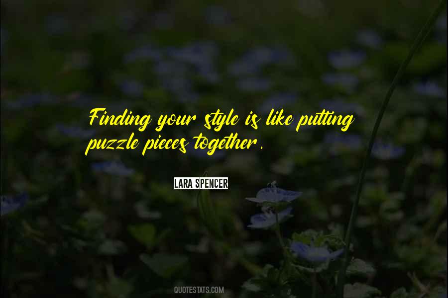 Quotes About Puzzle Pieces #366641