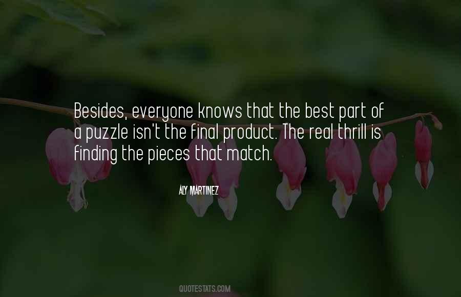 Quotes About Puzzle Pieces #370072