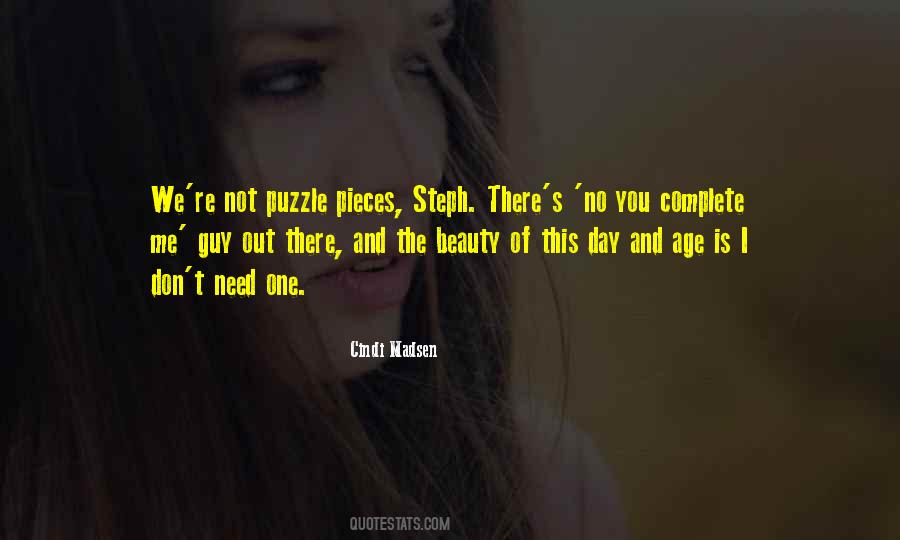 Quotes About Puzzle Pieces #490815