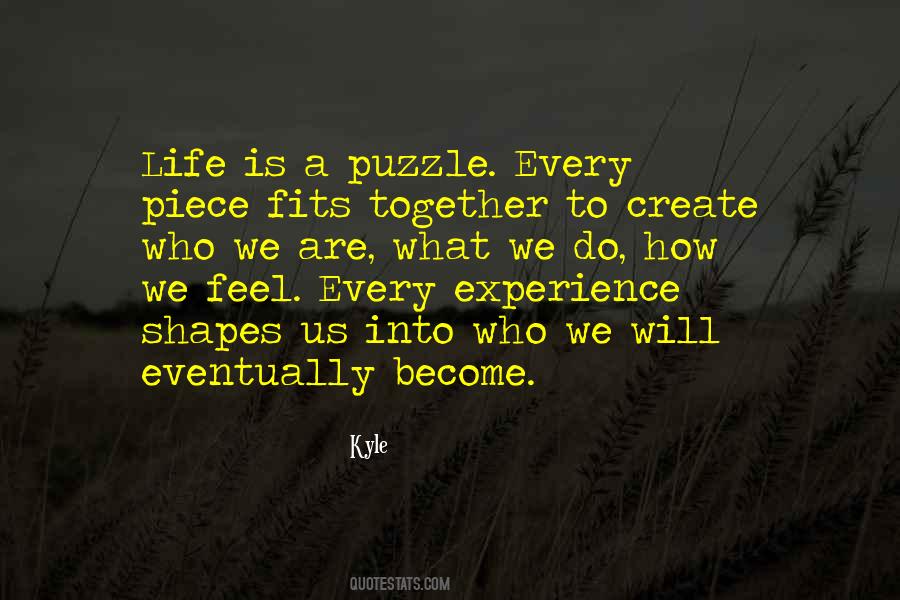 Quotes About Puzzle Pieces #734047