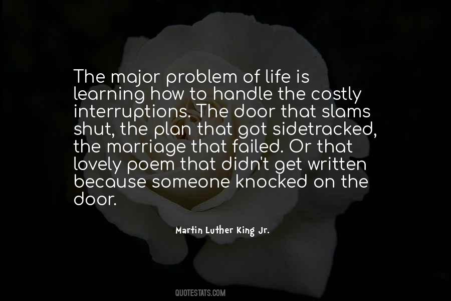 Quotes About Problem Of Life #1867102