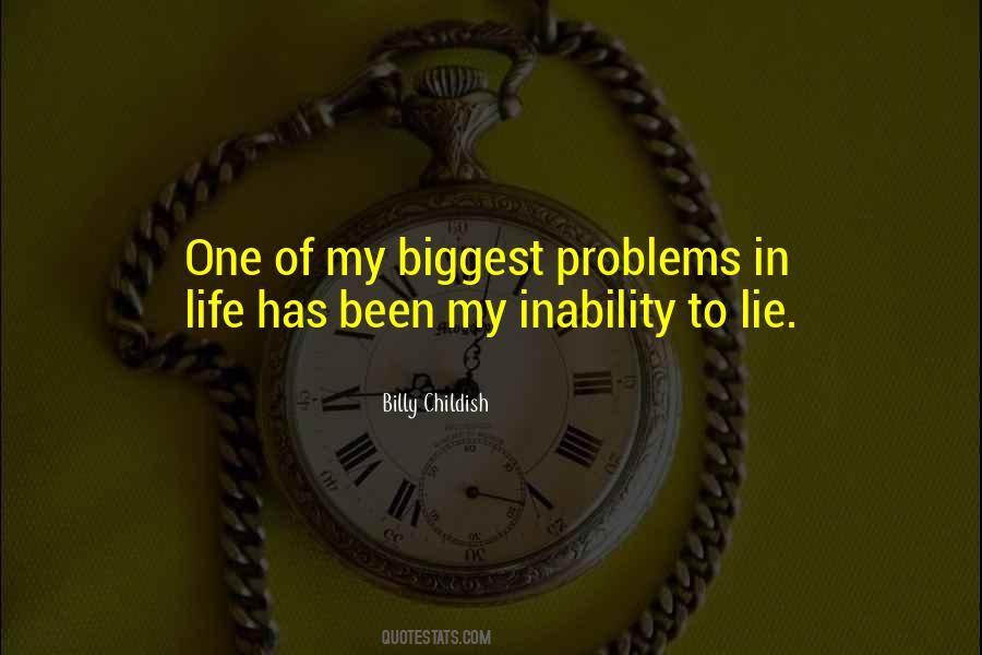 Quotes About Problem Of Life #188011