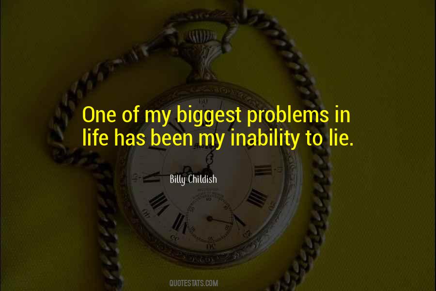 Quotes About Problem Of Life #188011