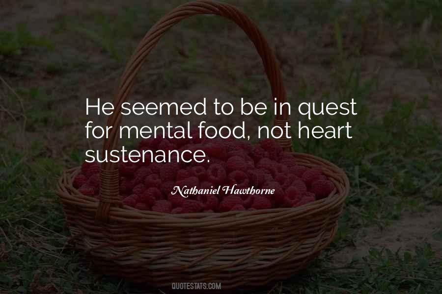Quotes About Sustenance #357638