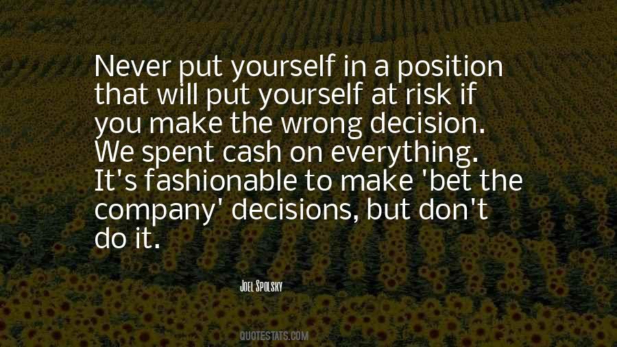 Bet On Yourself Quotes #1711573